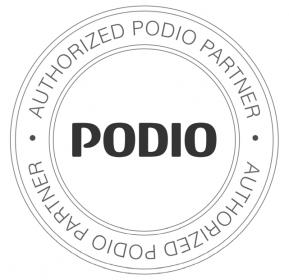 Podio Authorized Partner Stamp